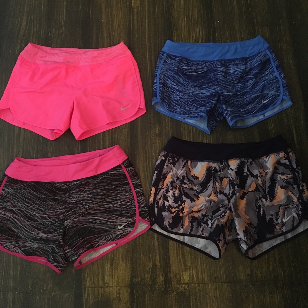 New Nike running shorts; girl L-XL